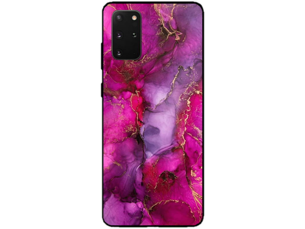 Skin Pink Marble, compatibil cu Samsung Galaxy S20 Plus, M0043