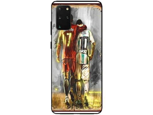 Skin Messi si Ronaldo 2, compatibil cu Samsung Galaxy S20 Plus, M0069