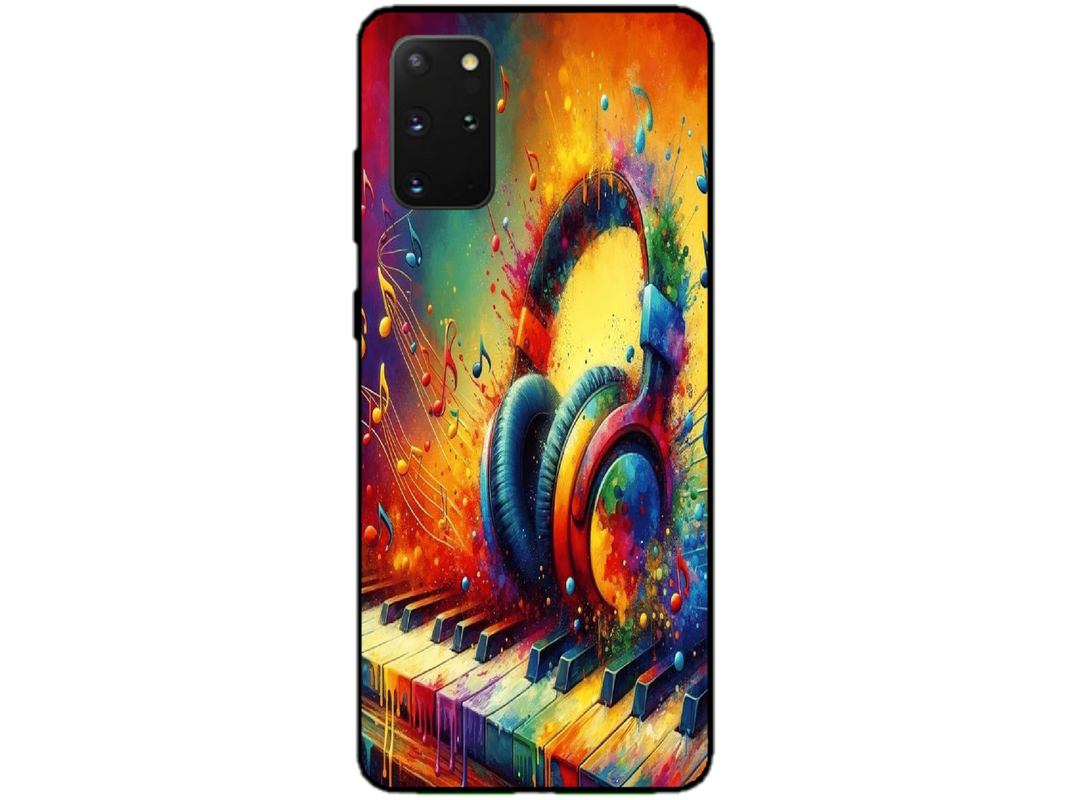 Skin Rainbow Music 1, compatibil cu Samsung Galaxy S20 Plus 5G, M0089
