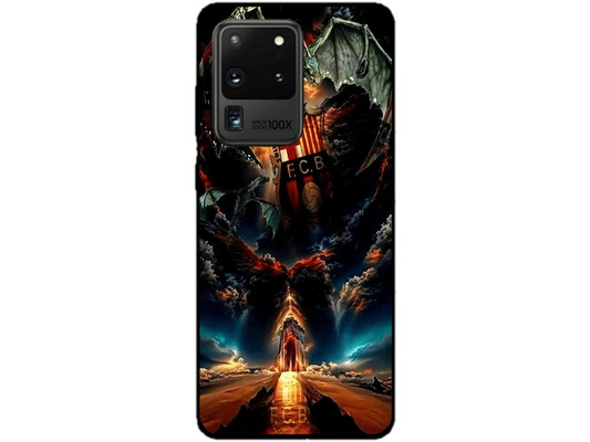 Skin FC Barcelona 2, compatibil cu Samsung Galaxy S20 Ultra, M0121