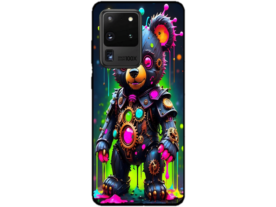 Skin Rainbow Bear 2, compatibil cu Samsung Galaxy S20 Ultra 5G, M0159