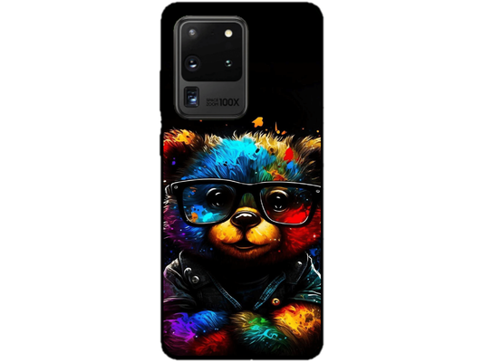 Skin Rainbow Bear 4, compatibil cu Samsung Galaxy S20 Ultra 5G, M0167