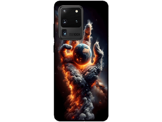 Skin Hand of Earth, compatibil cu Samsung Galaxy S20 Ultra 5G, M0212