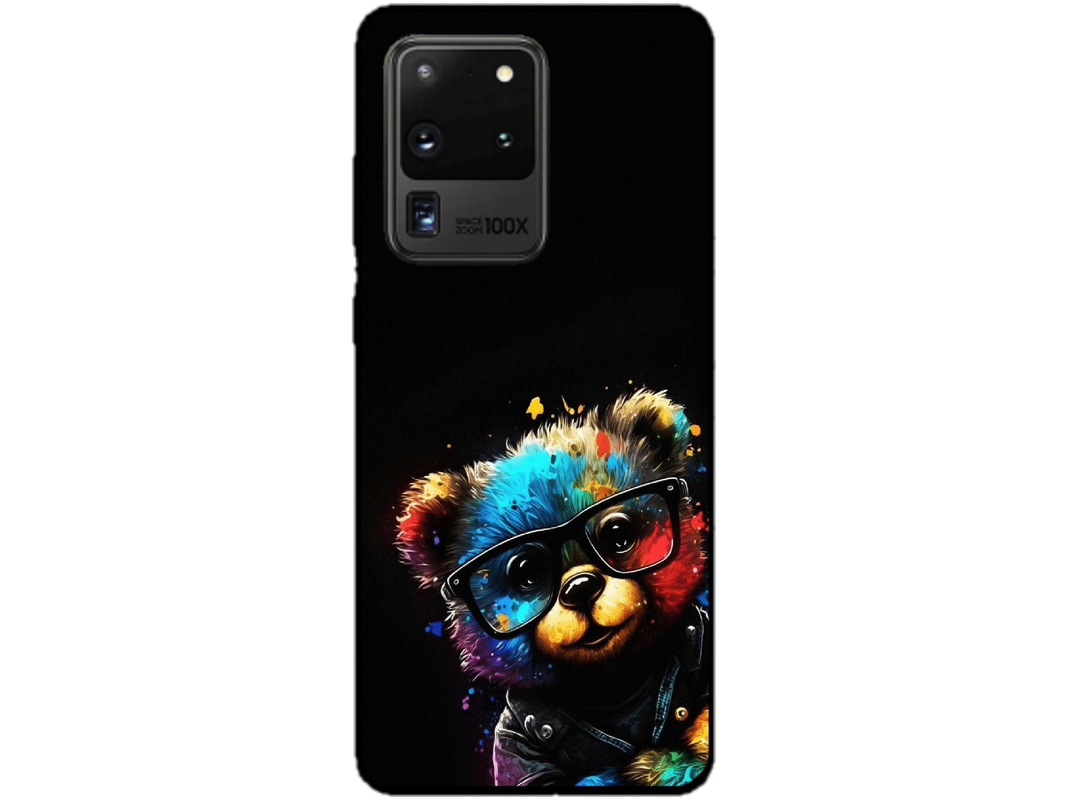 Skin Rainbow Bear 5, compatibil cu Samsung Galaxy S20 Ultra 5G, M0228