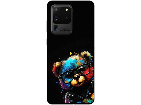 Skin Rainbow Bear 5, compatibil cu Samsung Galaxy S20 Ultra 5G, M0228