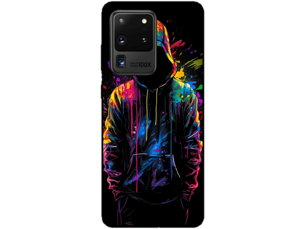 Skin Rebel Hoodie, compatibil cu Samsung Galaxy S20 Ultra 5G, M0242