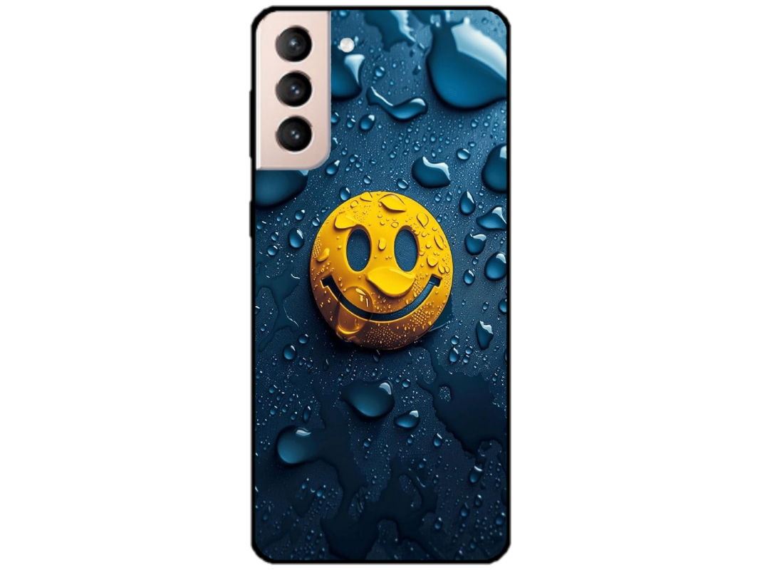 Skin Smiley Rain, compatibil cu Samsung Galaxy S21 5G, M0028