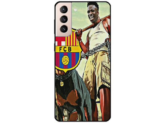 Skin FC Barcelona 1, compatibil cu Samsung Galaxy S21 5G, M0055