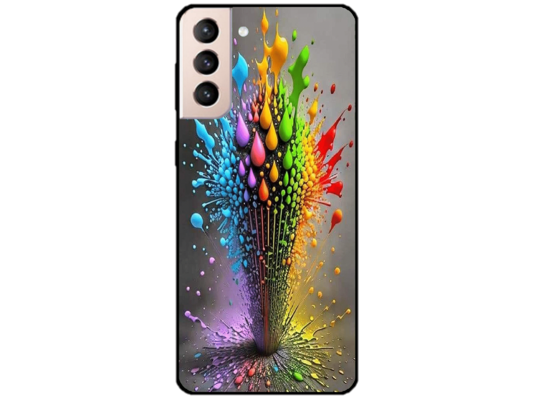 Skin Paint Bomb, compatibil cu Samsung Galaxy S21 Plus 5G, M0067