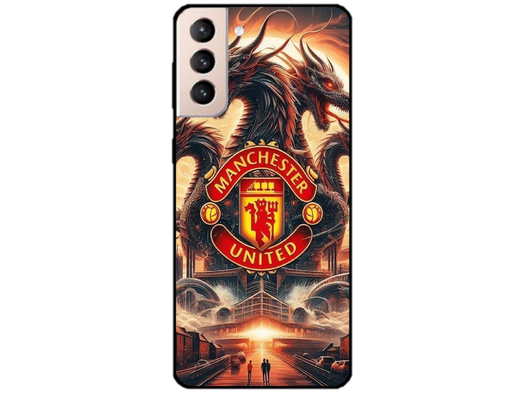 Skin Manchester United 1, compatibil cu Samsung Galaxy S21 Plus 5G, M0096