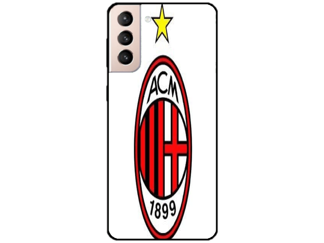 Skin AC Milan, compatibil cu Samsung Galaxy S21 5G, M0108