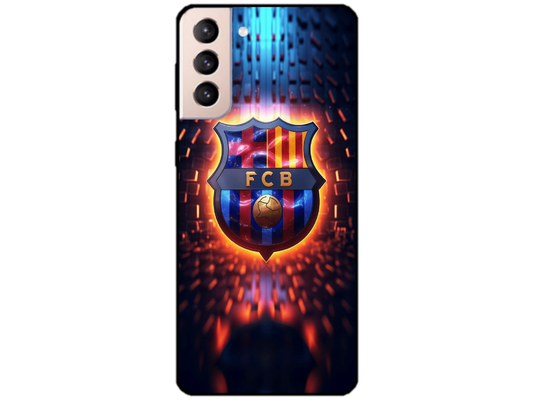 Skin FC Barcelona 3, compatibil cu Samsung Galaxy S22 Plus 5G, M0127