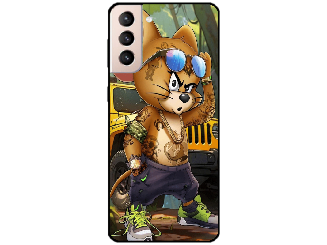 Skin Tom si Jerry 1, compatibil cu Samsung Galaxy S22 Plus 5G, M0140