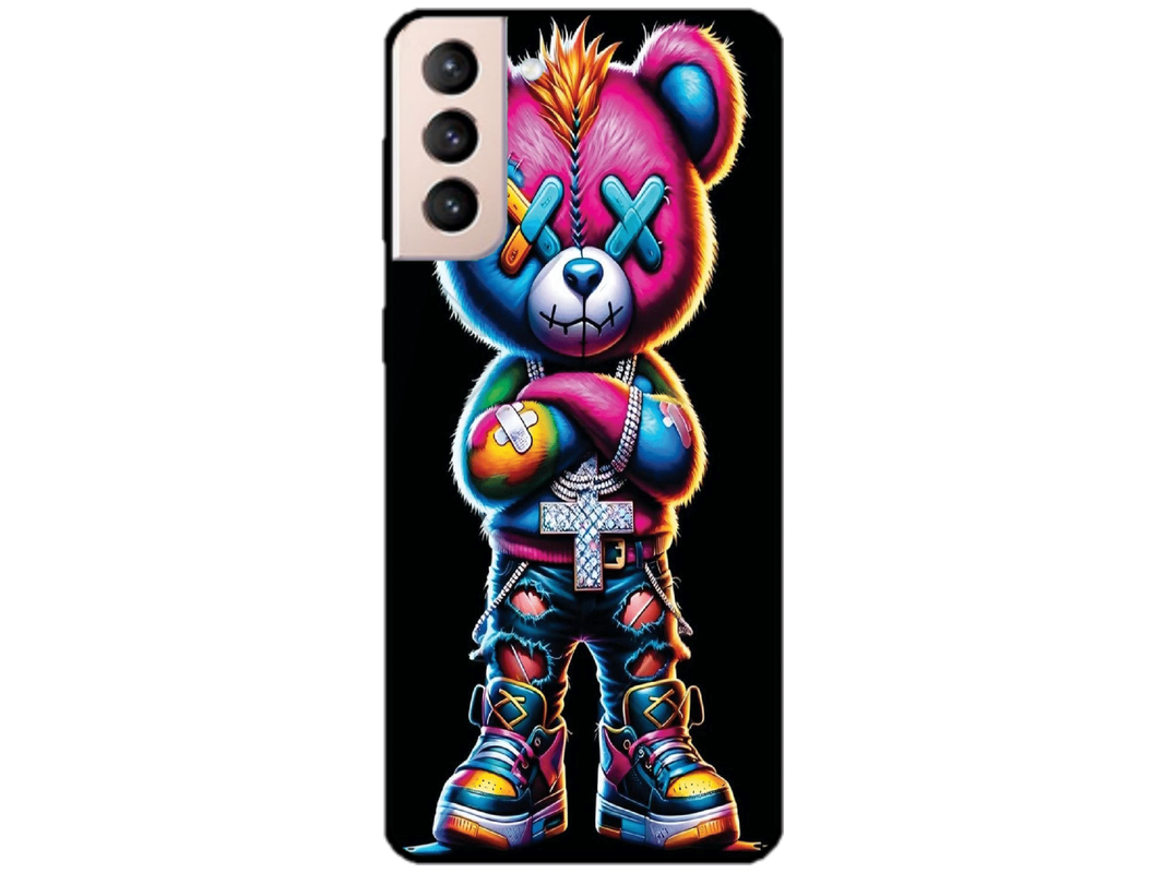 Skin Rainbow Bear 1, compatibil cu Samsung Galaxy S22 Plus 5G, M0158