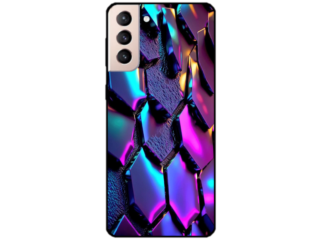 Skin Hexagons 2, compatibil cu Samsung Galaxy S22 5G, M0214