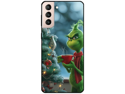 Skin Grinch, compatibil cu Samsung Galaxy S22 Plus 5G, M0222