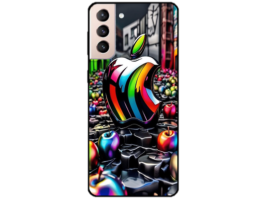 Skin Apple Logo, compatibil cu Samsung Galaxy S22 5G, M0240