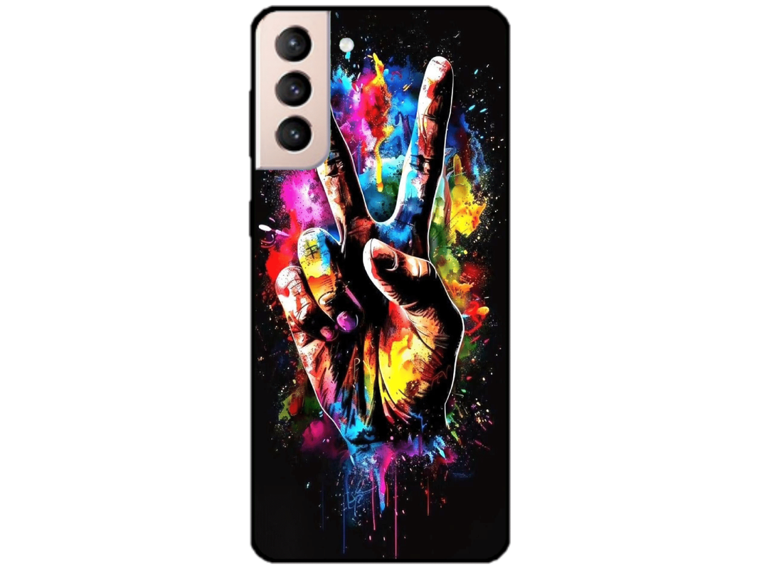 Skin Peace, compatibil cu Samsung Galaxy S21 FE 5G, M0241