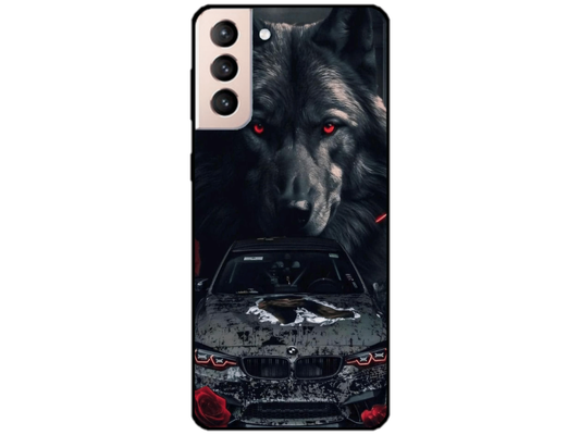Skin Wolf, compatibil cu Samsung Galaxy S21 FE 5G, M0245