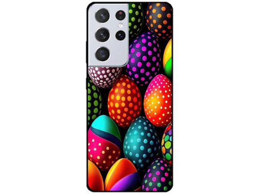 Skin Easter Egg, compatibil cu Samsung Galaxy S21 Ultra 5G, M0006