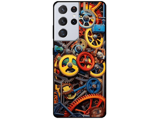 Skin Gears, compatibil cu Samsung Galaxy S21 Ultra 5G, M0013