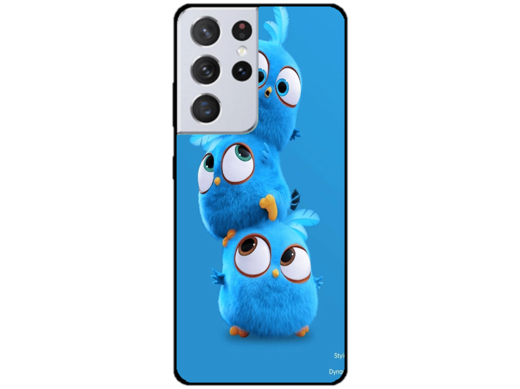 Skin Blue Bird, compatibil cu Samsung Galaxy S21 Ultra 5G, M0014