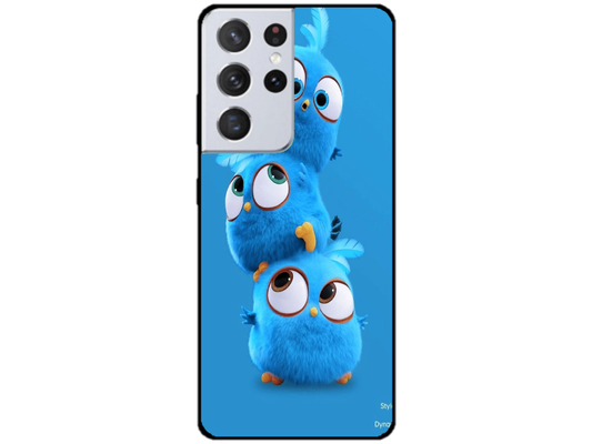 Skin Blue Bird, compatibil cu Samsung Galaxy S21 Ultra 5G, M0014