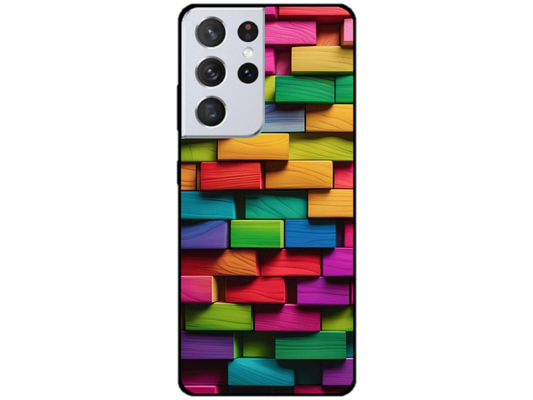 Skin Brickwall 2, compatibil cu Samsung Galaxy S21 Ultra 5G, M0031