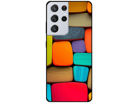 Skin Mozaic 9, compatibil cu Samsung Galaxy S21 Ultra 5G, M0035