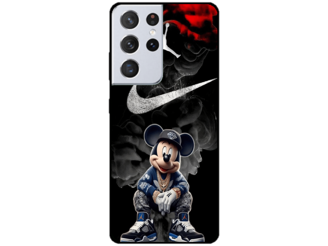 Skin Mouse Jordan, compatibil cu Samsung Galaxy S21 Ultra 5G, M0049