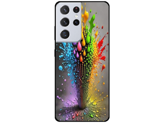 Skin Paint Bomb, compatibil cu Samsung Galaxy S21 Ultra 5G, M0067