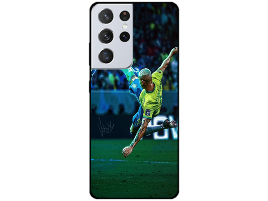 Skin Richarlison, compatibil cu Samsung Galaxy S21 Ultra 5G, M0072
