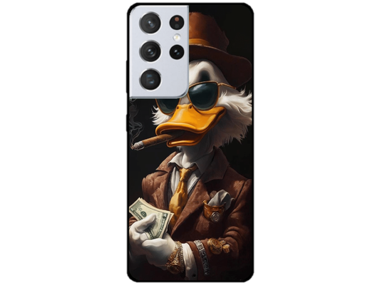 Skin Cool Duck, compatibil cu Samsung Galaxy S21 Ultra 5G, M0080