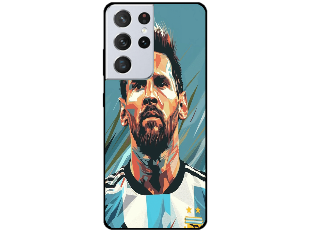 Skin Messi 2, compatibil cu Samsung Galaxy S21 Ultra 5G, M0083