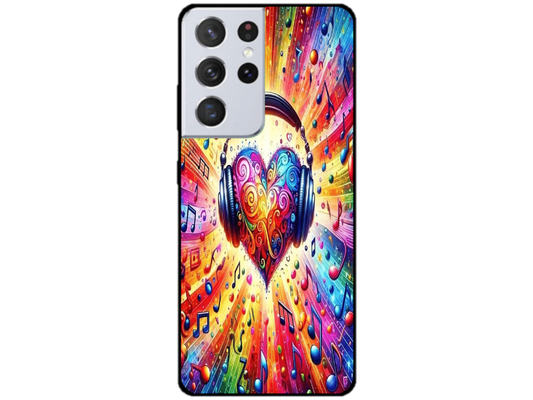 Skin Heart Song 1, compatibil cu Samsung Galaxy S21 Ultra 5G, M0086