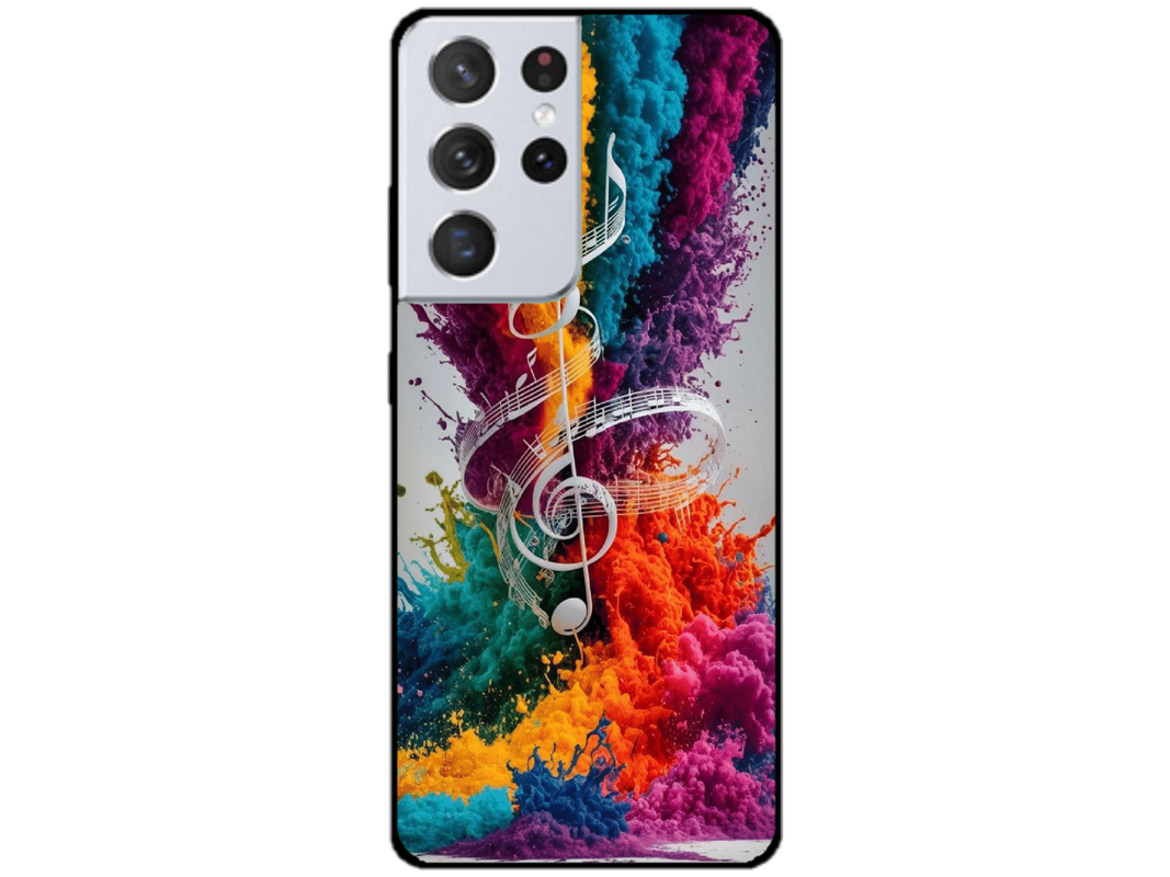 Skin Music Explosion, compatibil cu Samsung Galaxy S21 Ultra 5G, M0087