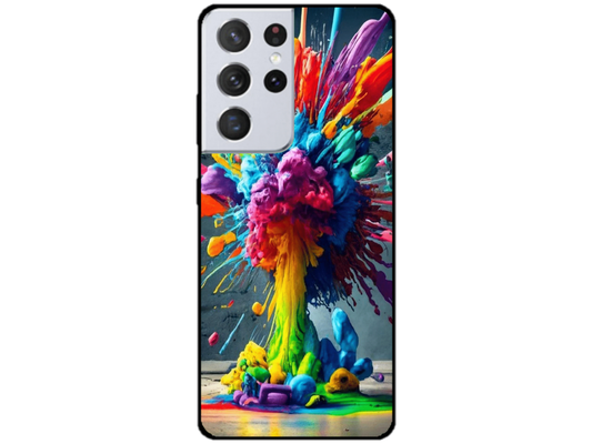Skin Colour Explosion, compatibil cu Samsung Galaxy S21 Ultra 5G, M0088