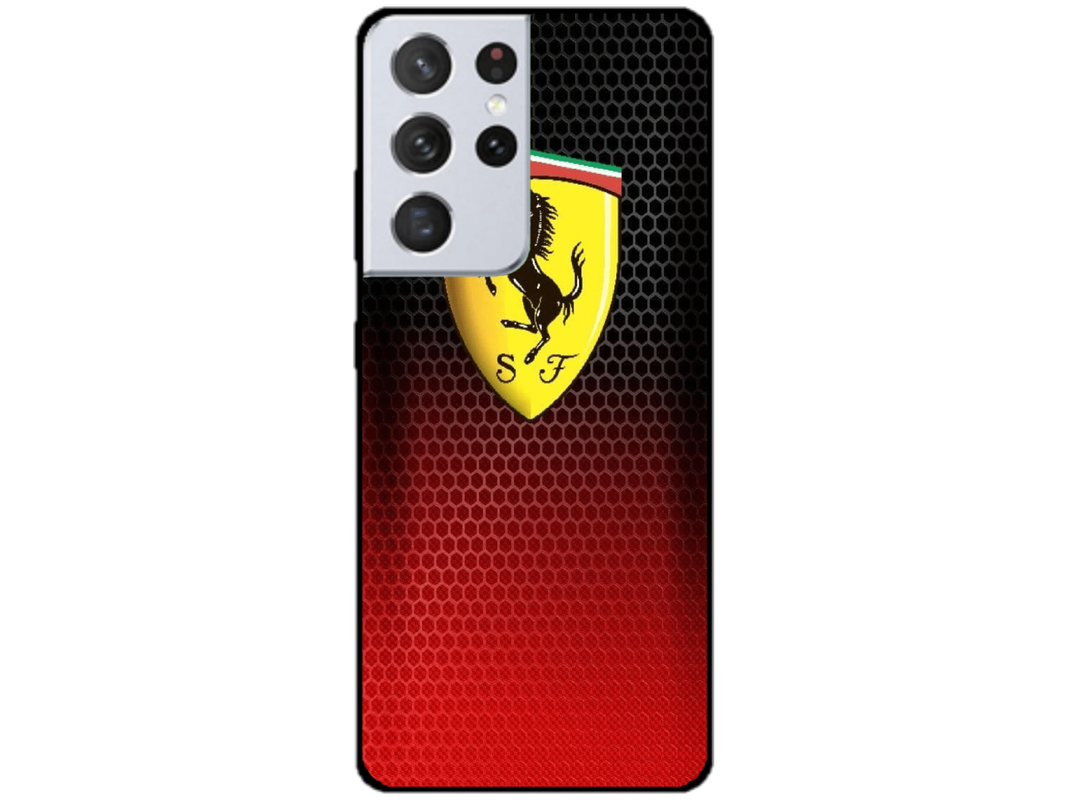 Skin Ferrari, compatibil cu Samsung Galaxy S21 Ultra 5G, M0110