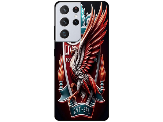 Skin Liverpool, compatibil cu Samsung Galaxy S21 Ultra 5G, M0118