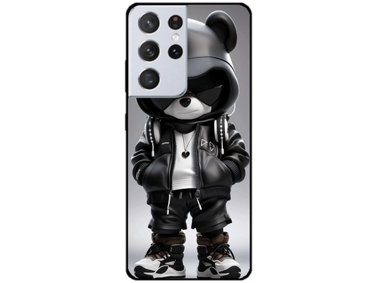 Skin Cool Bear 1, compatibil cu Samsung Galaxy S21 Ultra 5G, M0129
