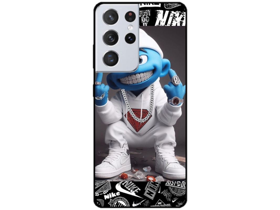 Skin Cool Strumf, compatibil cu Samsung Galaxy S21 Ultra 5G, M0143
