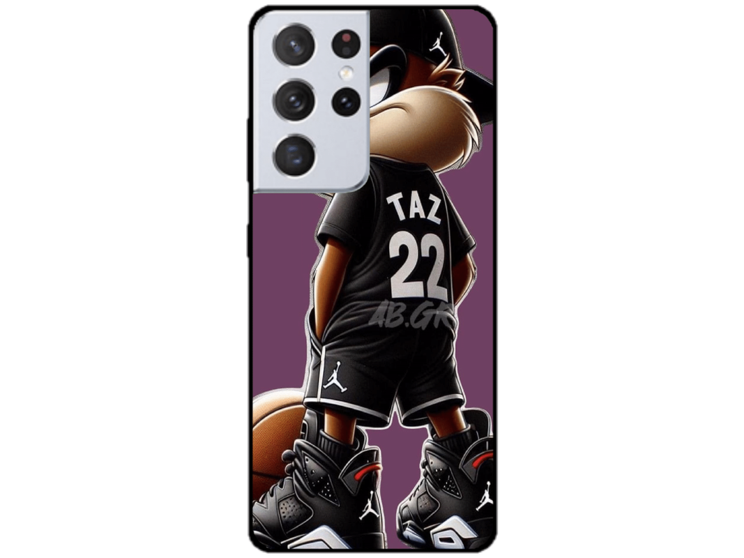 Skin Cool Taz, compatibil cu Samsung Galaxy S21 Ultra 5G, M0145