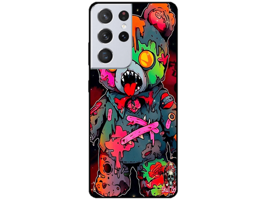 Skin Rainbow Bear 3, compatibil cu Samsung Galaxy S21 Ultra 5G, M0161