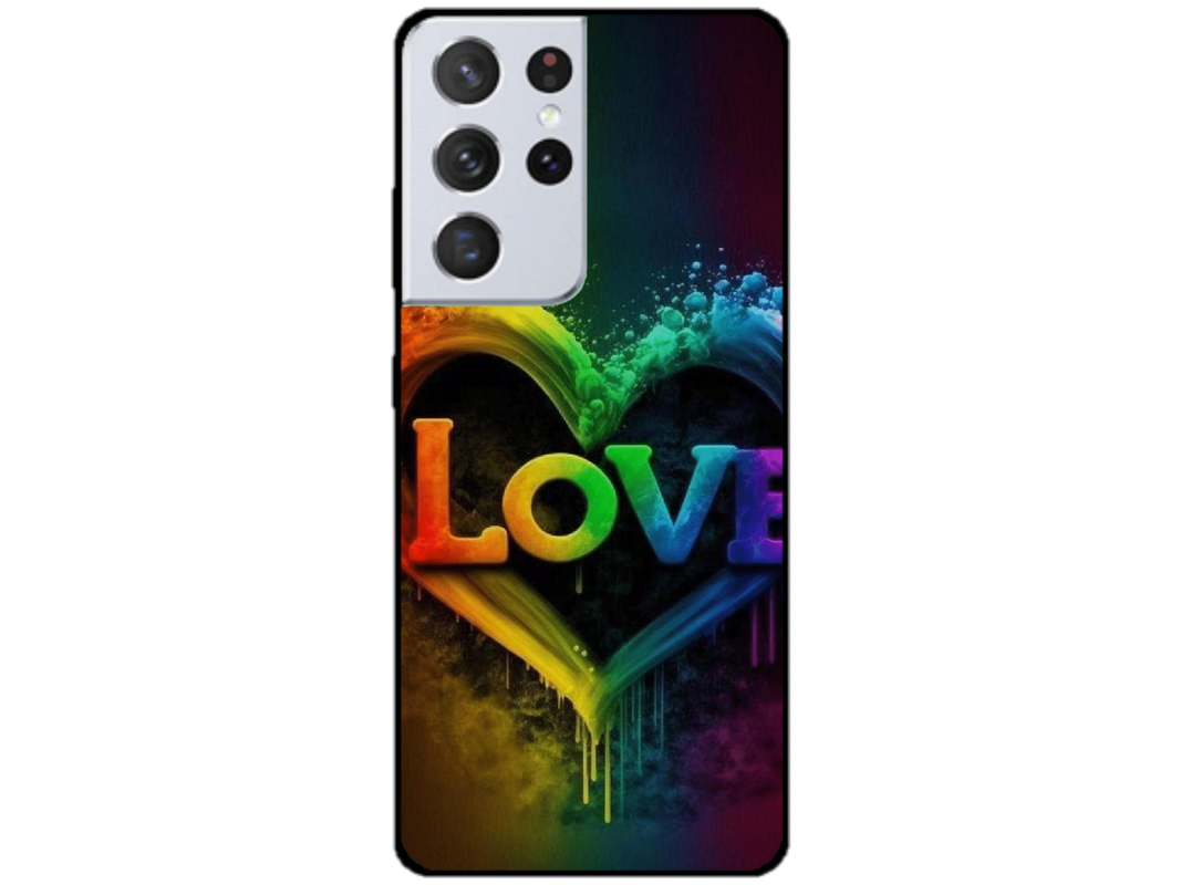 Skin Love 1, compatibil cu Samsung Galaxy S21 Ultra 5G, M0164