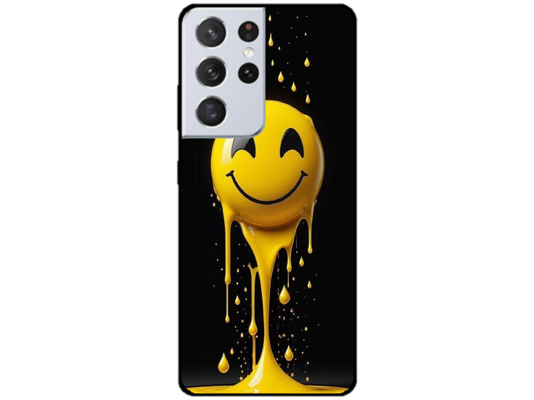 Skin Melting Smile 1, compatibil cu Samsung Galaxy S21 Ultra 5G, M0166