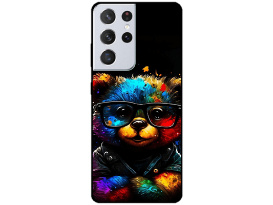 Skin Rainbow Bear 4, compatibil cu Samsung Galaxy S21 Ultra 5G, M0167