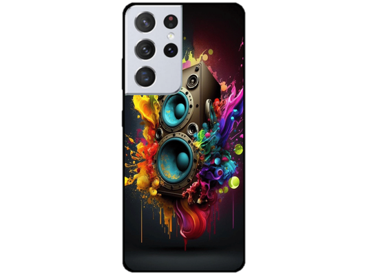 Skin Music Boom, compatibil cu Samsung Galaxy S21 Ultra 5G, M0172