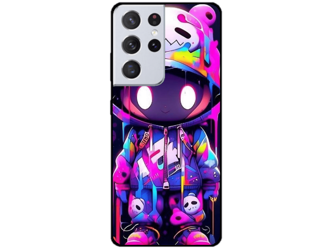 Skin Little Dude 1, compatibil cu Samsung Galaxy S21 Ultra 5G, M0174
