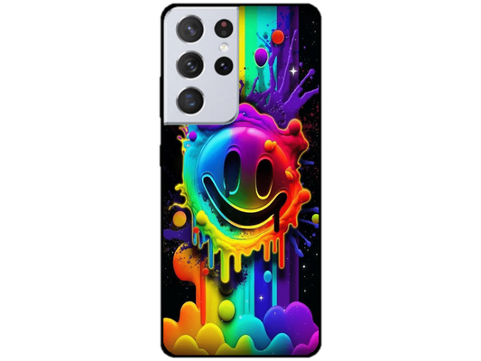 Skin Melting Smile 3, compatibil cu Samsung Galaxy S21 Ultra 5G, M0178