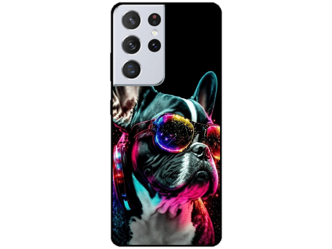 Skin Cool Dog 2, compatibil cu Samsung Galaxy S21 Ultra 5G, M0192